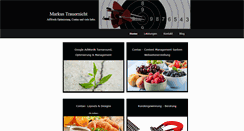 Desktop Screenshot of markustrauernicht.com
